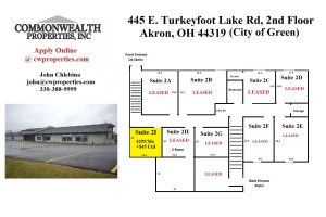 445 E. Turkeyfoot Lake Road, 2nd Floor