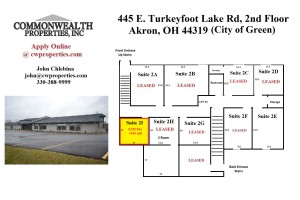 445 E. Turkeyfoot Lake Road, 2nd Floor